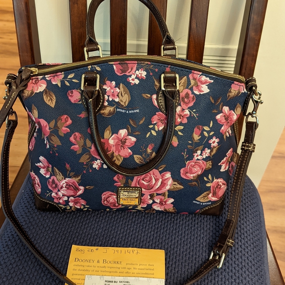 Dooney & Bourke Floral Print Satchel